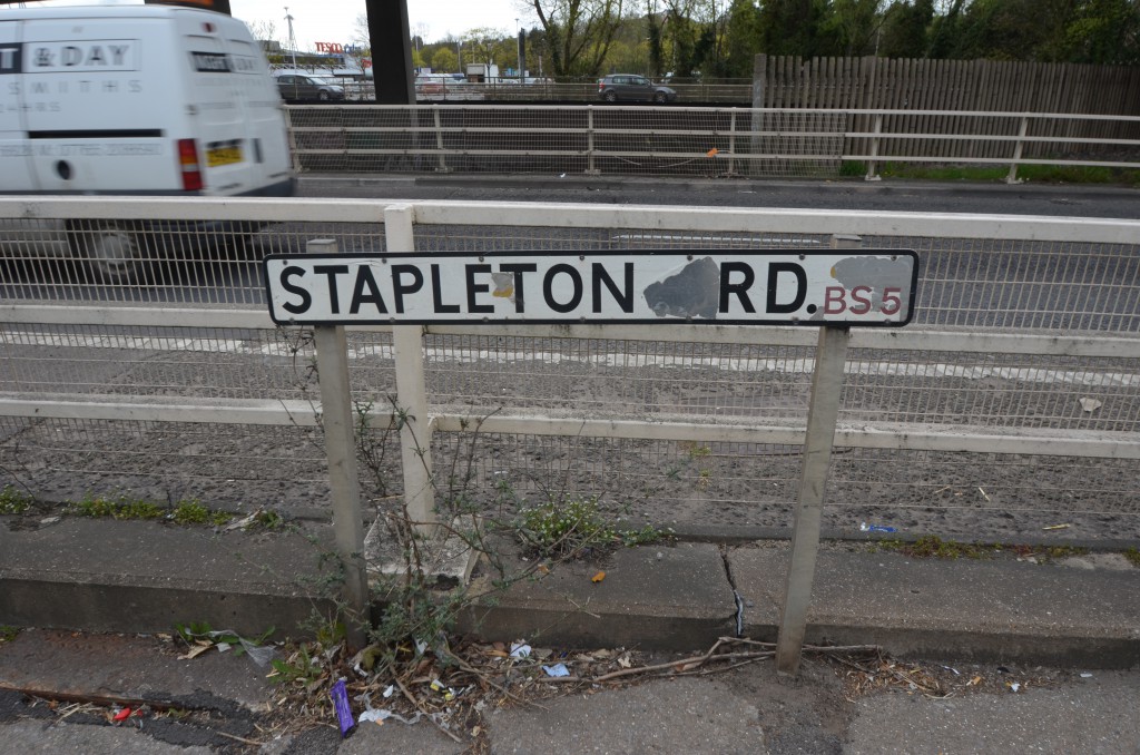 M£2 Underpass. Stapleton Road. BS5.Eastville. Bristol. England.