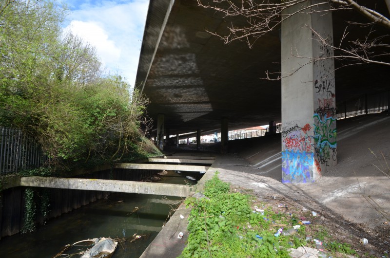 M£2 Underpass In Eastville BS5. Bristol. England.